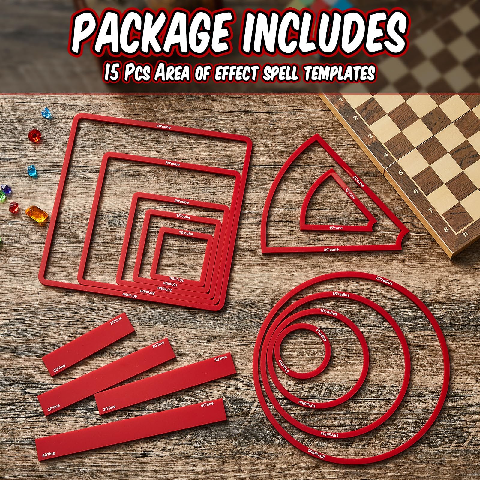 Sintuff spell templates cones red clarify cone spell shapes and hit area