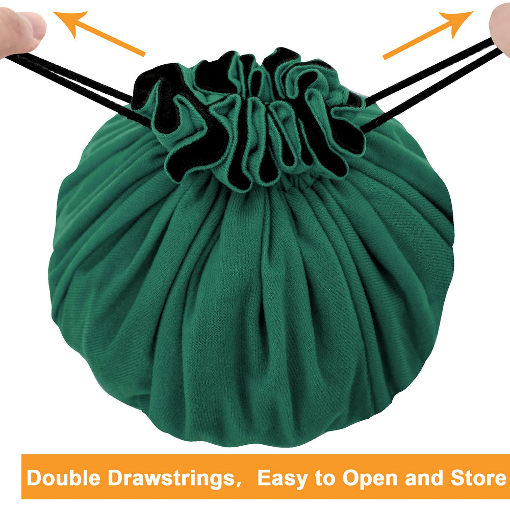 SIQUK dice bag is portable and easy to carry to sessions and conventions.