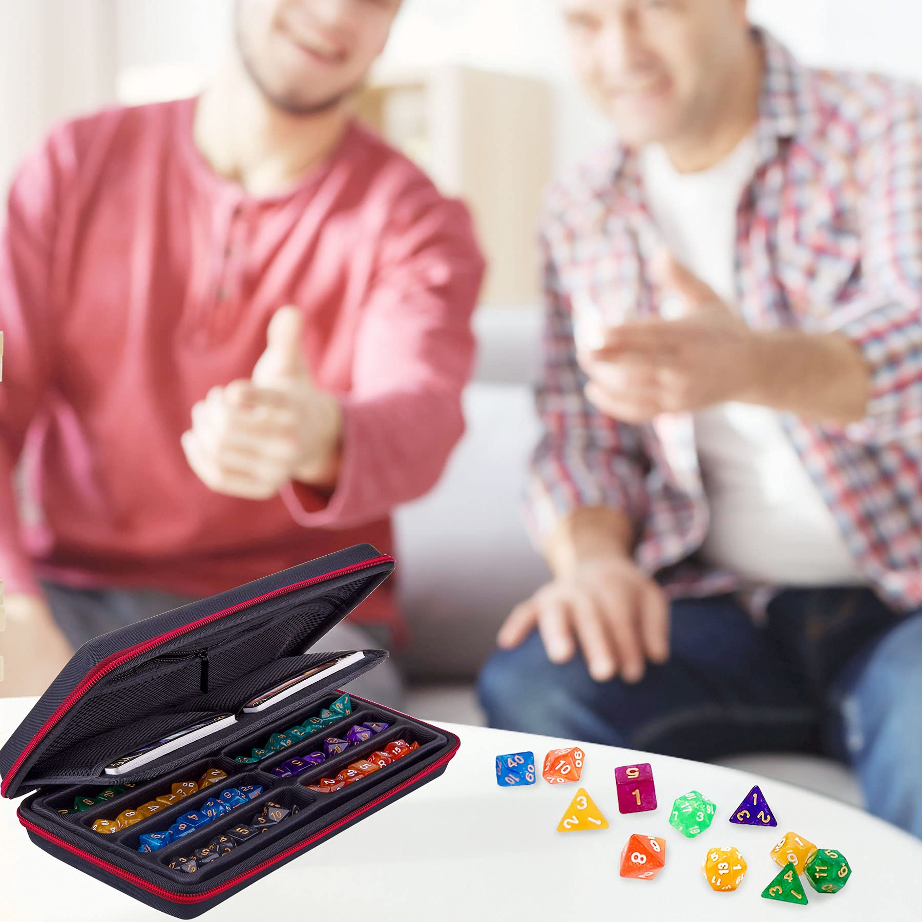 SIQUK compact organizer fits in a backpack for gaming.