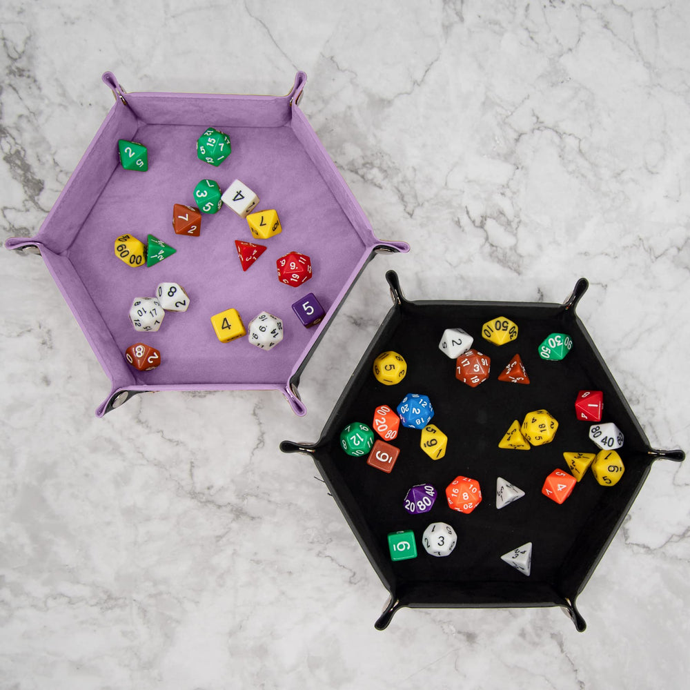 SIQUK dice tray offers ample space for polyhedral dice and small accessories