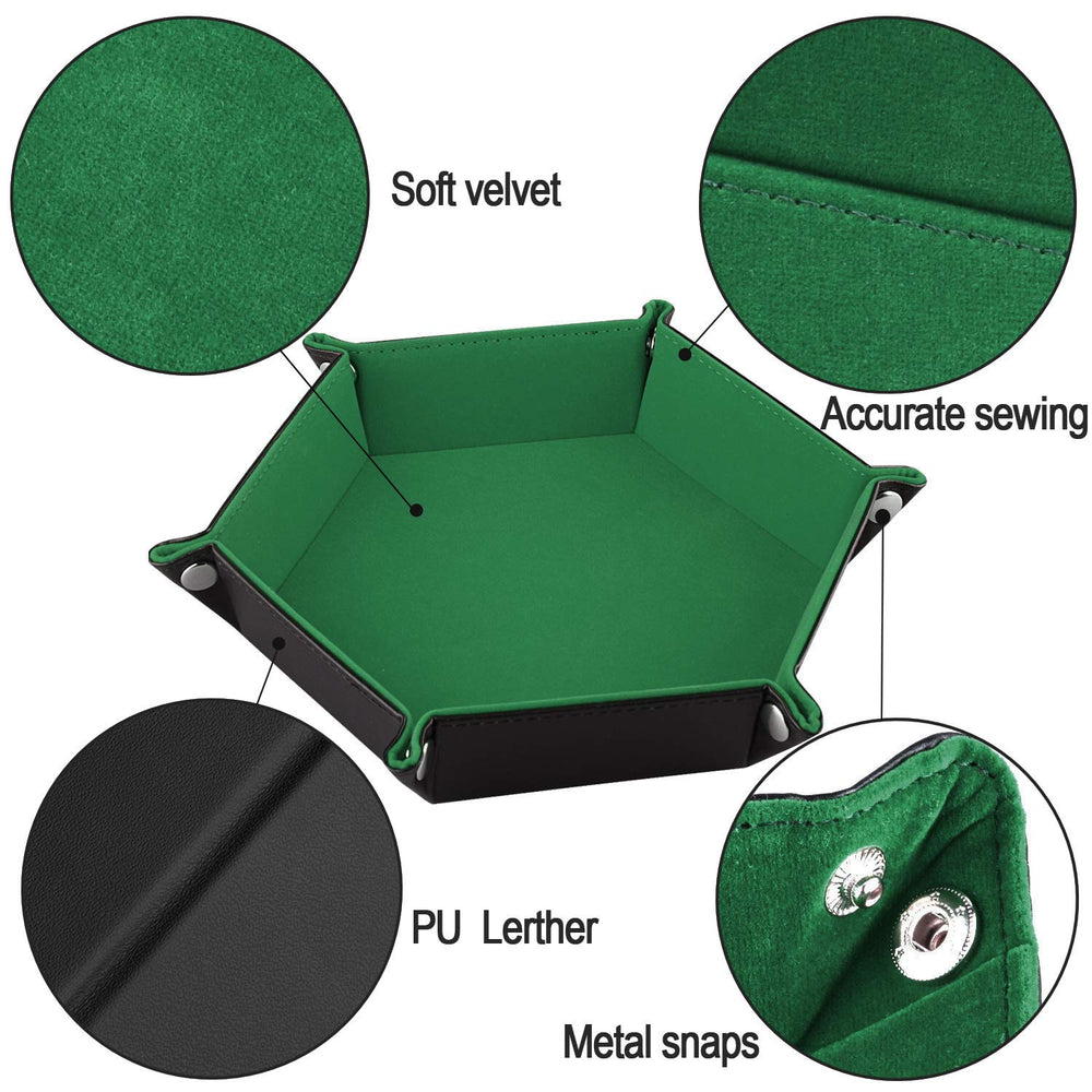 SIQUK interior velvet in dark green for soft, grip-friendly rolls