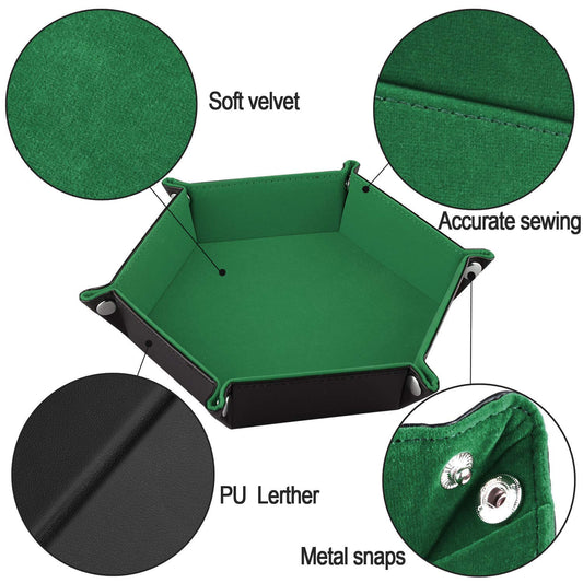 SIQUK interior velvet in dark green for soft, grip-friendly rolls