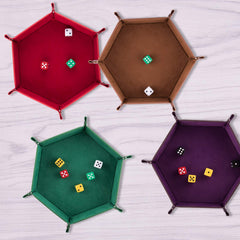 SIQUK dice tray snap-closure highlights reliable portability during play