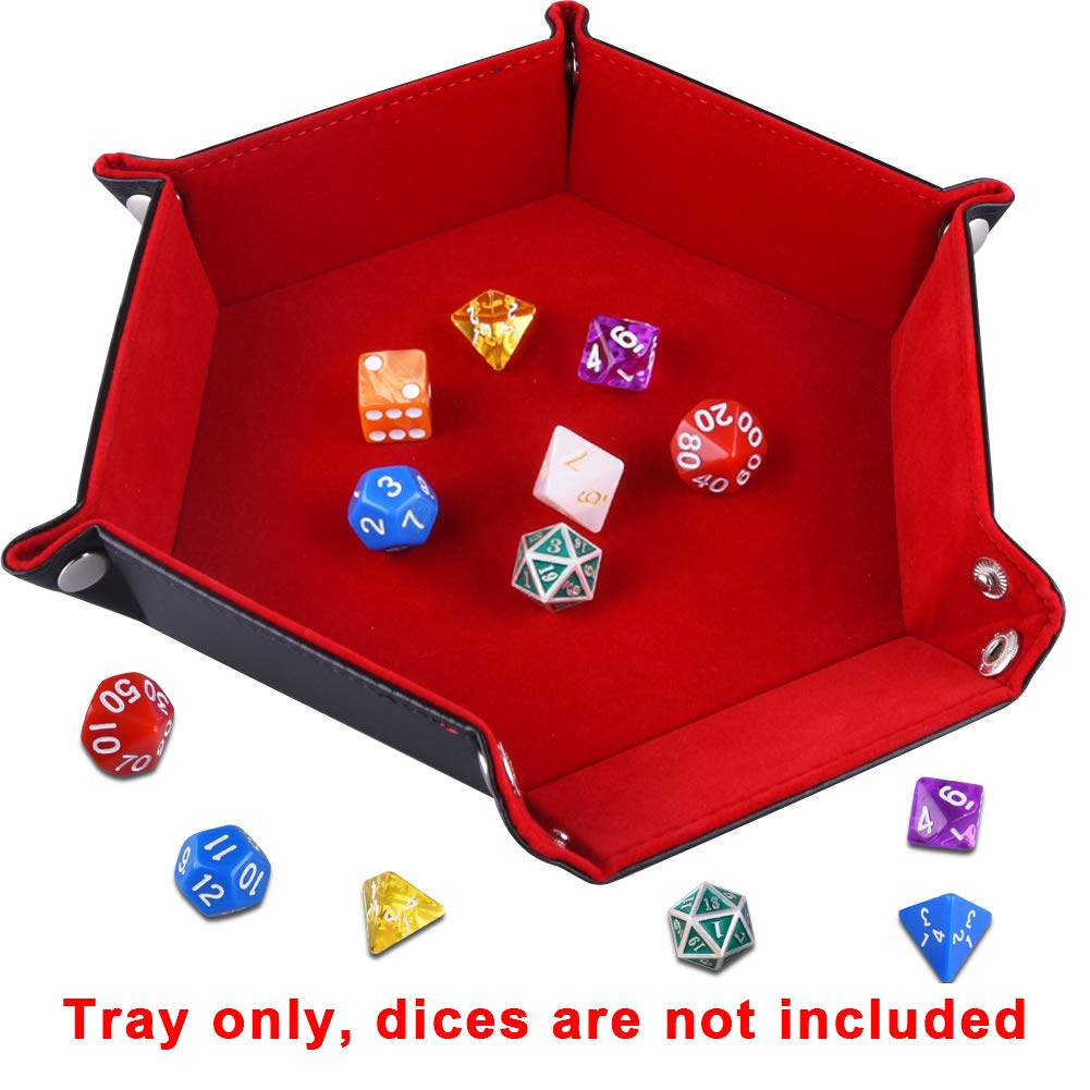 SIQUK hexagon tray features six corner snaps for quick setup