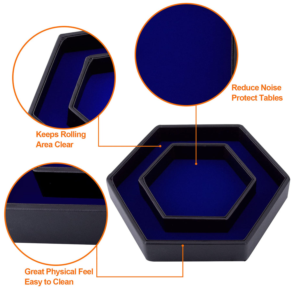 SIQUK velvet blue interior reduces noise and protects tabletops