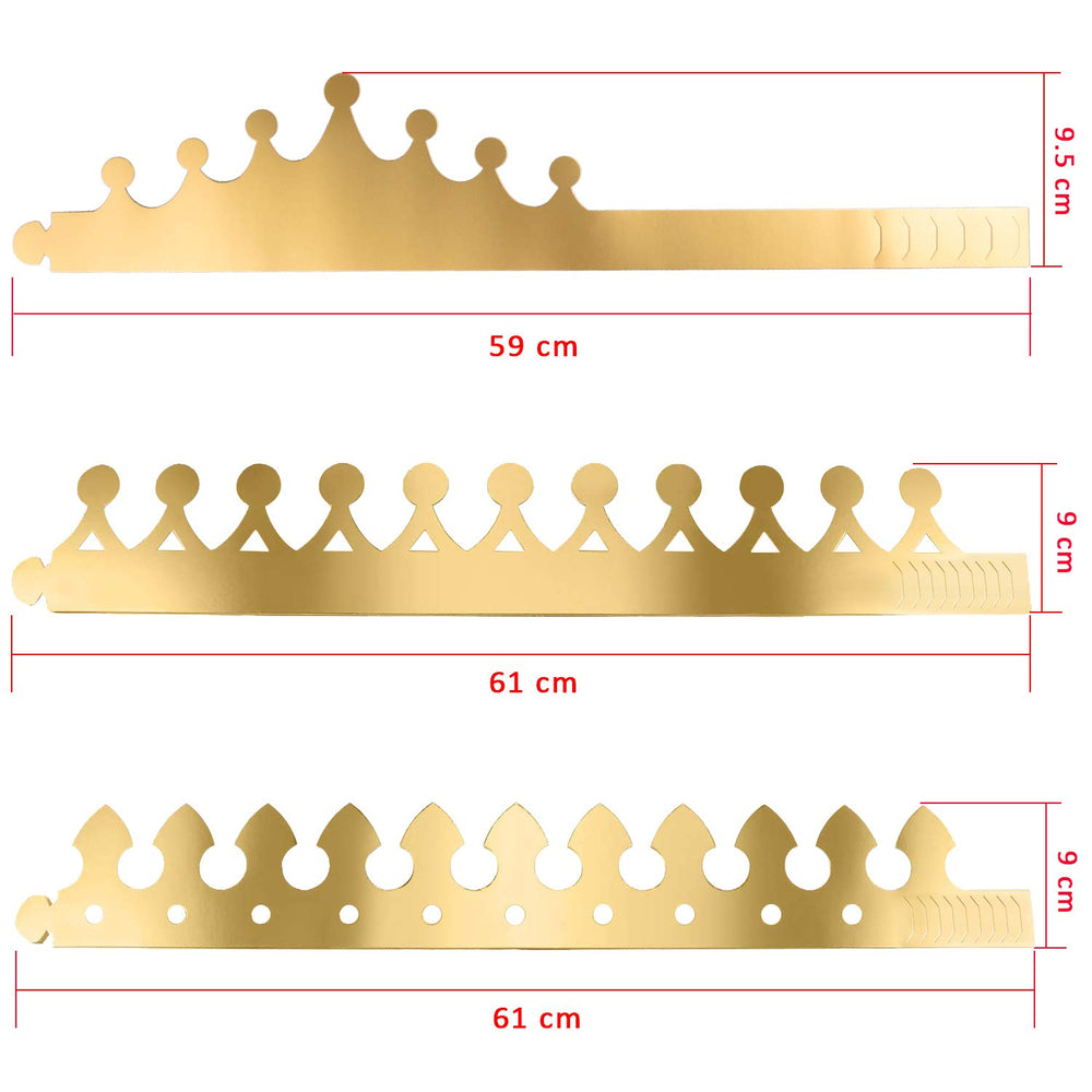 SIQUK three-styles crowns offer versatile looks for different celebrations.