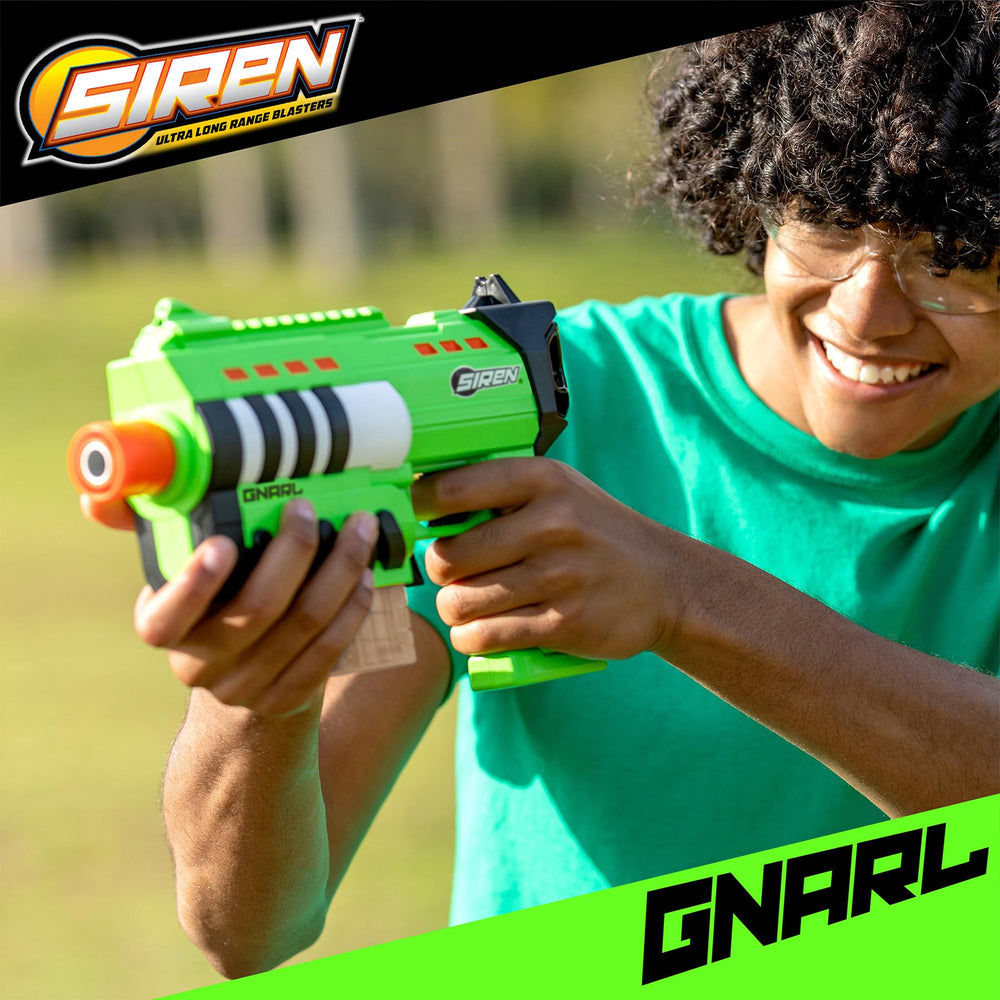Siren Gnarl fires at 150 FPS for crisp, responsive shots