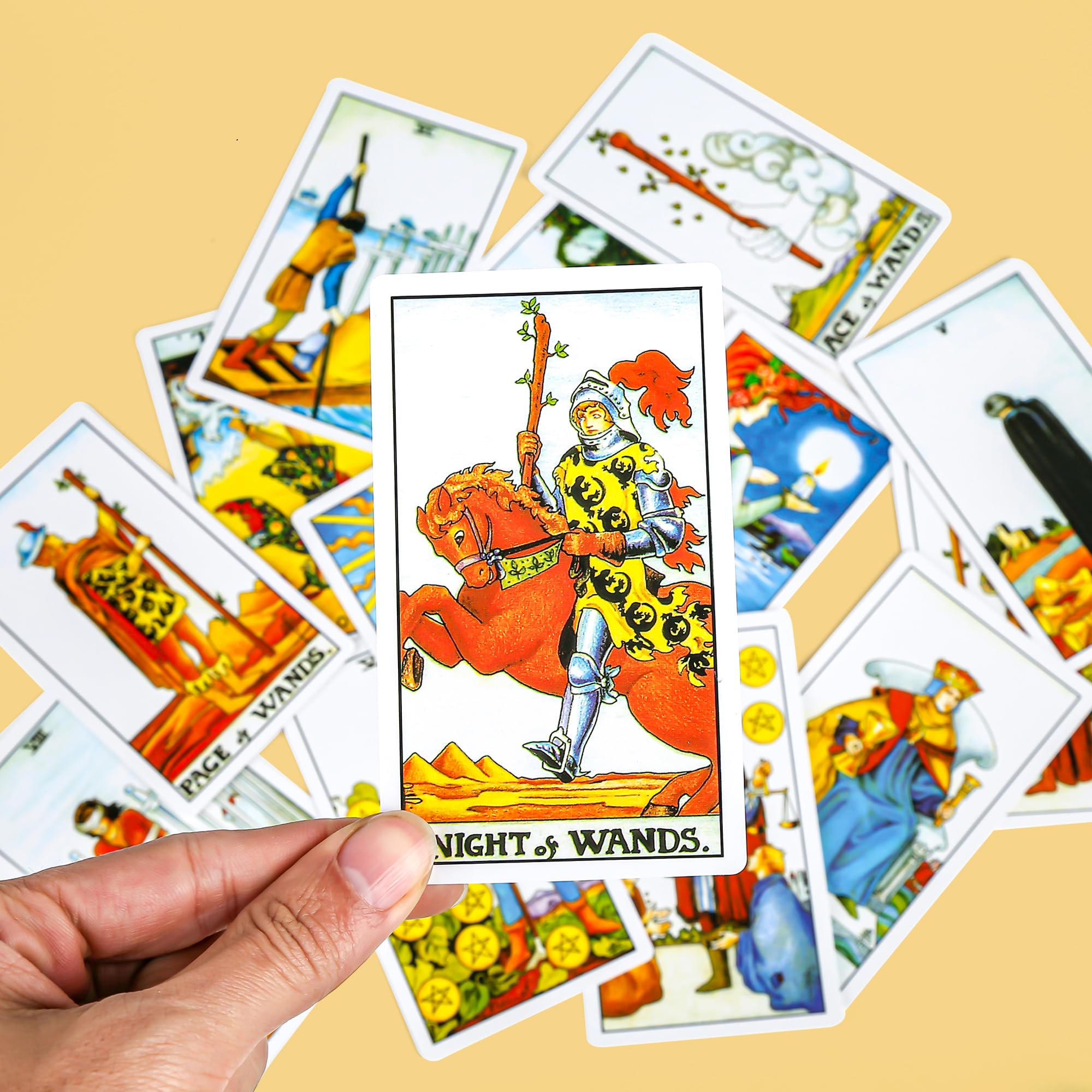 SirShop guidebook with color illustrations explains card meanings.
