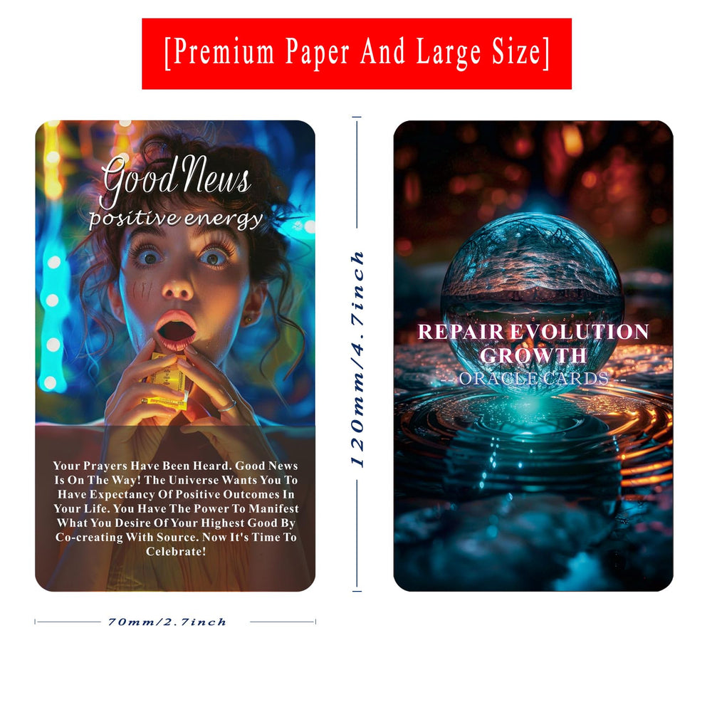 Sishui Growth Oracle Deck spread featuring 44 cards for growth.