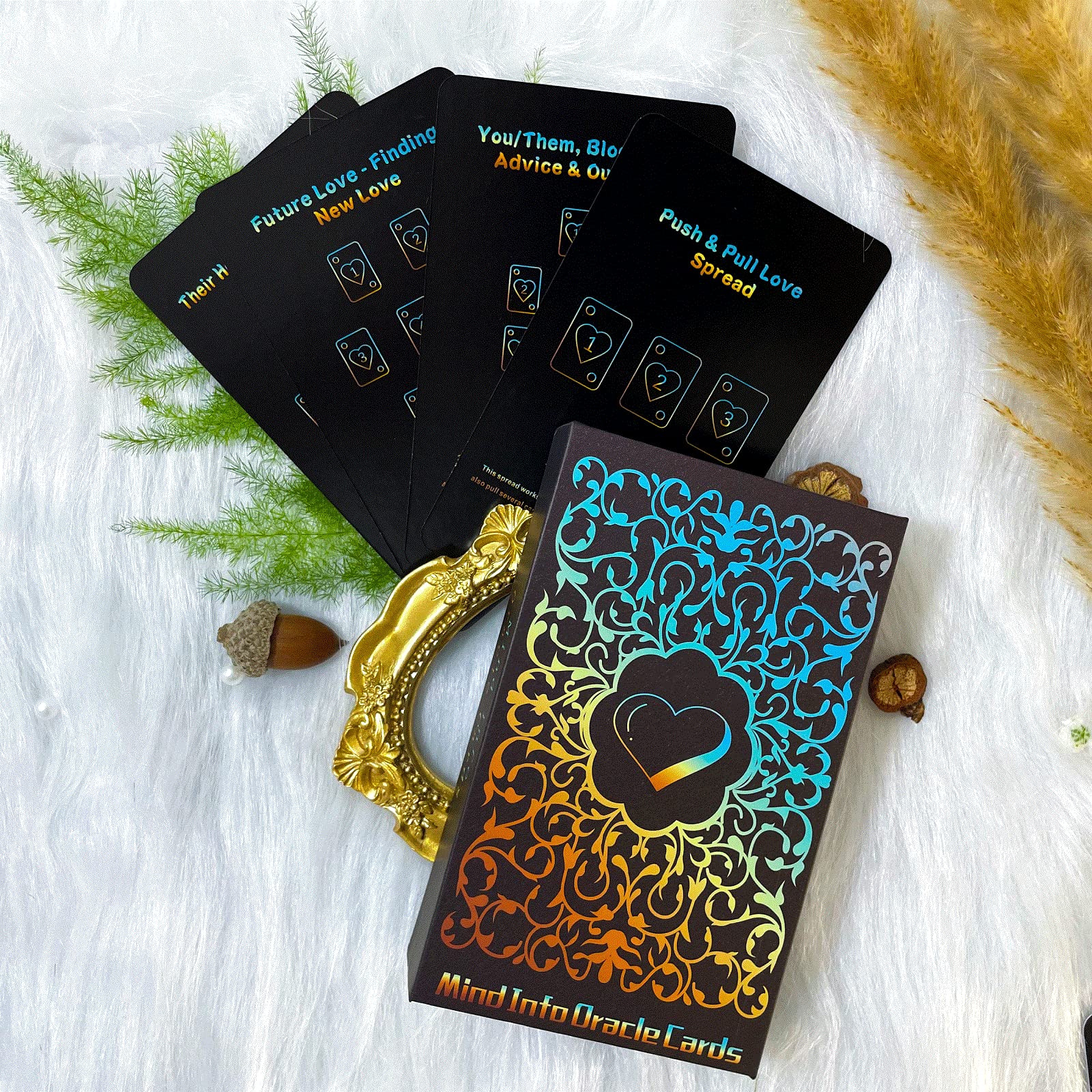 Sishui Mind Info Cards feature affirmations to spark reflection.