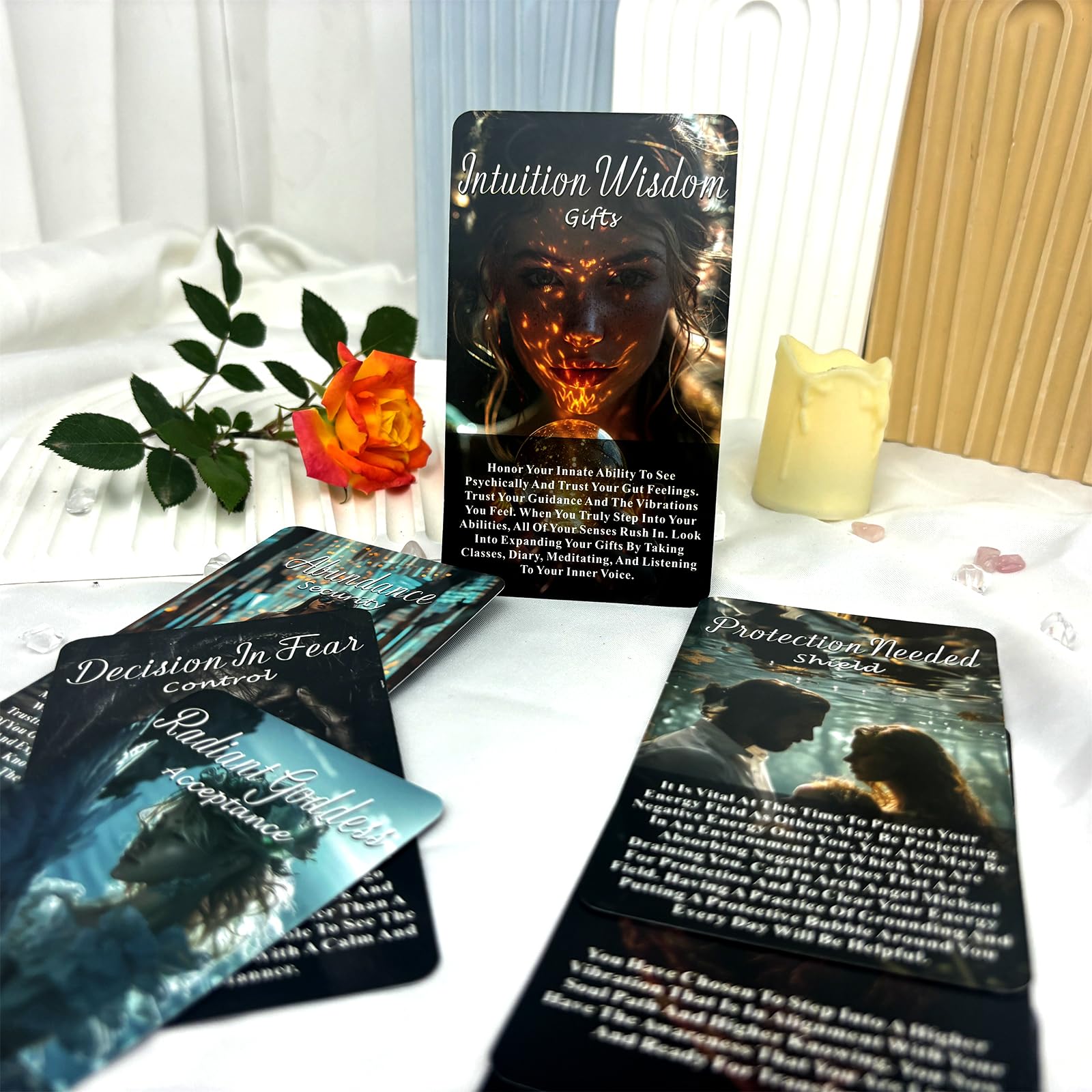 Sishui Premium paper large-size cards showcase vibrant art and durability.