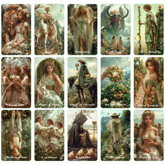 Eternal Return card provides cycle-based interpretations with the Spring Sprout deck.