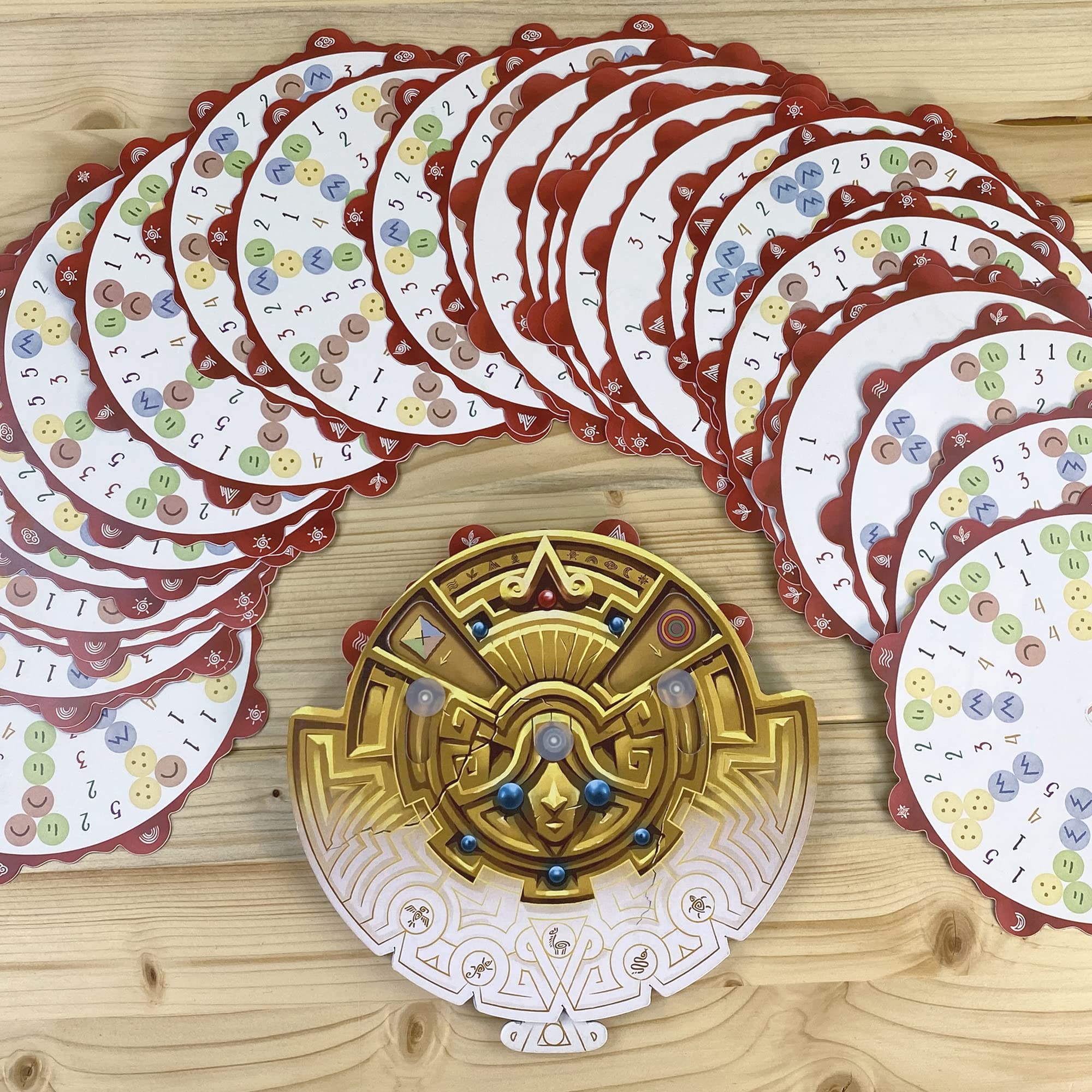 Sit Down! Tiwanaku scenario disc – unlock 20 distinct challenges for varied play.