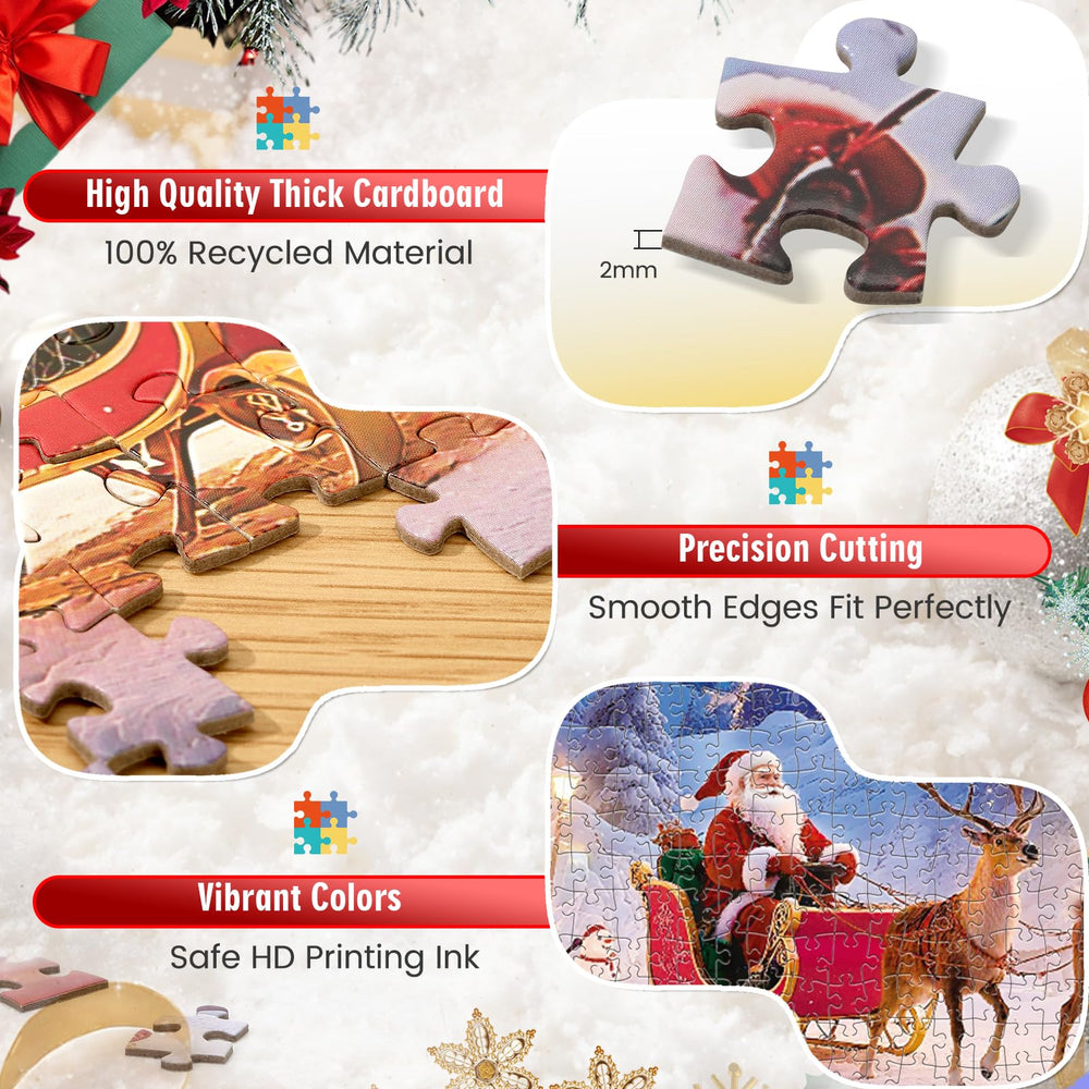 Sitanflex recycled cardboard puzzle material showing quality construction