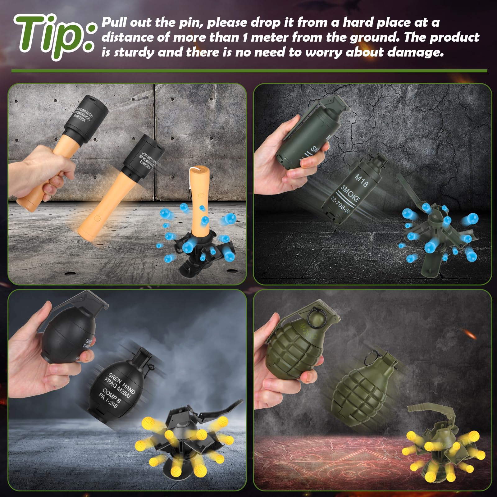 SitertCF Toy-Grenade in action emphasizes CS style game fun.