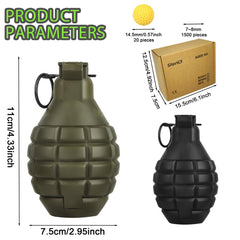 SitertCF Toy-Grenade fits in a pocket for quick deployment during play.