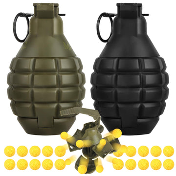 SitertCF Tactical Toy-Grenade shell shows durable nylon construction for outdoor play.