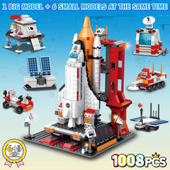 Sitodier 1008-piece kit box with clear, numbered instructions
