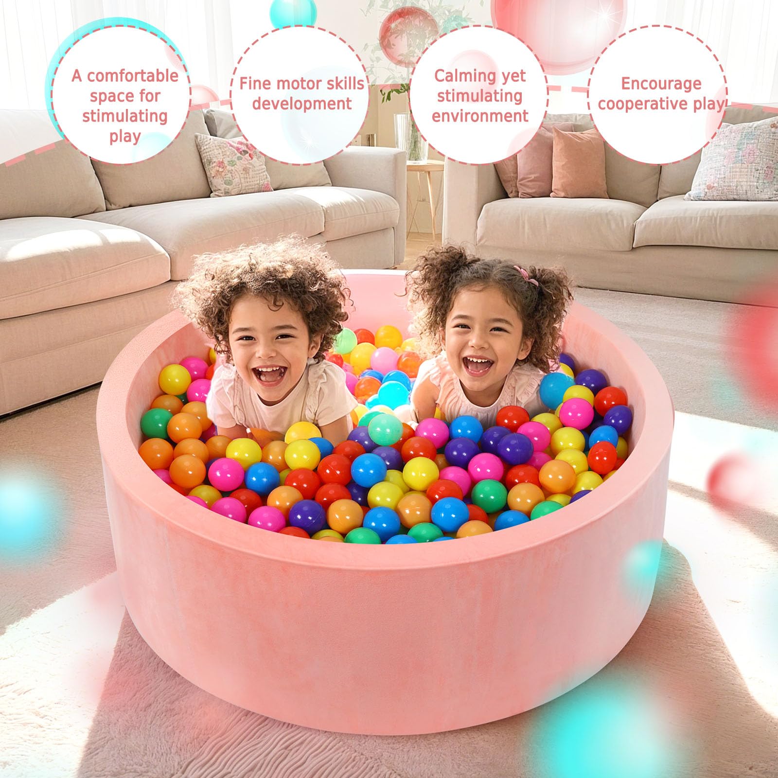 SIUUHOVS gift-ready play space offers a charming toddler gift option.