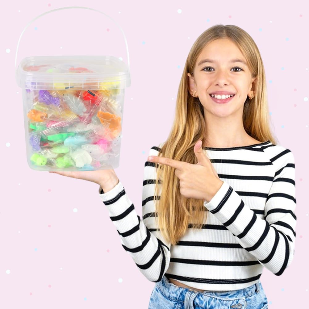 Siwarm 1-2 inch mini squishies fit into gift bags and party loot.