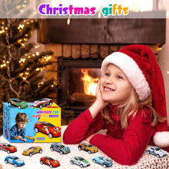 Siwarm battery-free pull-back action cars for simple play