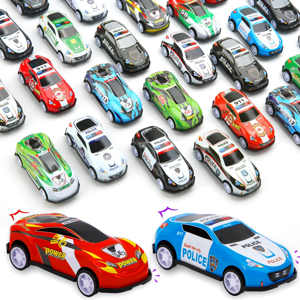 Siwarm smooth-edge ABS plastic mini cars safe for little hands