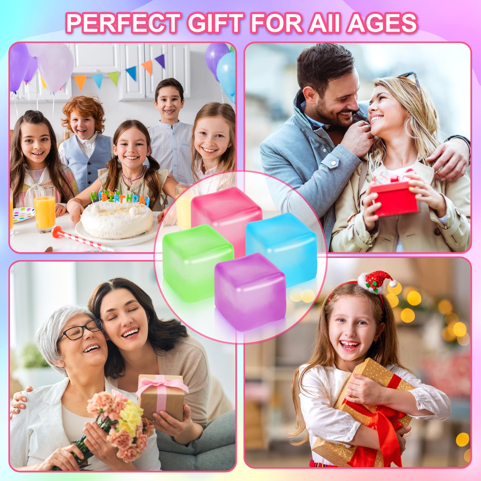 Siwarm stress cube gift-pack offers a thoughtful mindful gift for all ages.