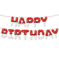 SIXONEAIEN Happy Birthday letters balloon creates a bright focal point for kids' celebrations