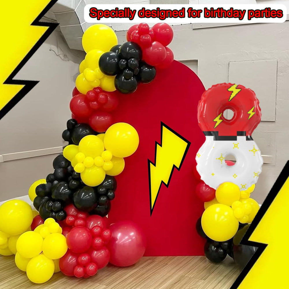 SIXONEAIEN balloon wall backdrop for bold kids' party focal point
