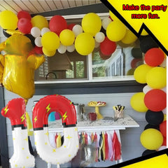 SIXONEAIEN 5 balloon offers versatile decor ideas for milestones.