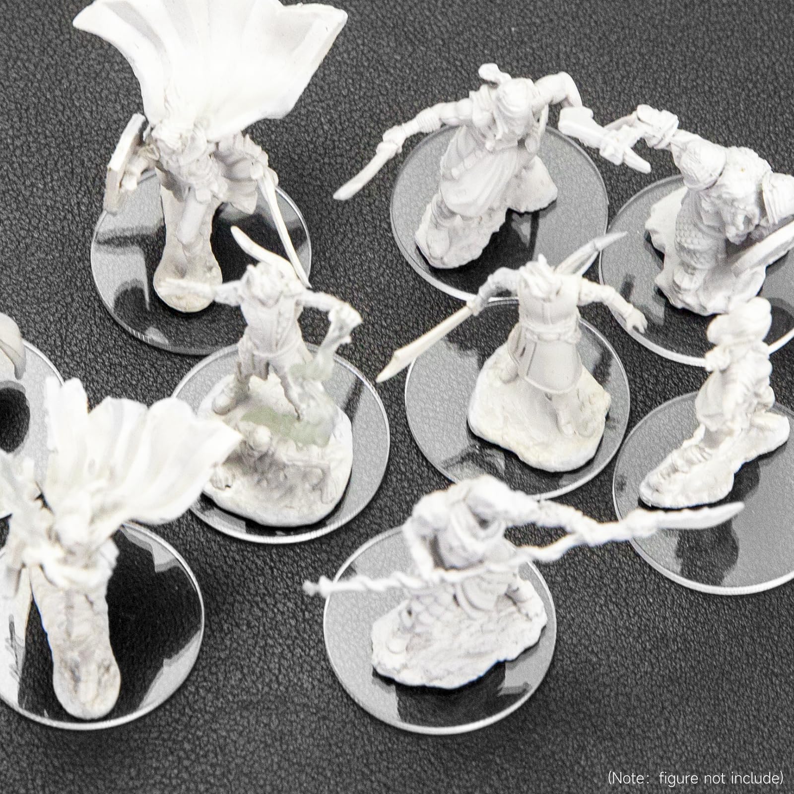 SixPoints sturdy 2mm thick base supports lightweight miniatures during play.
