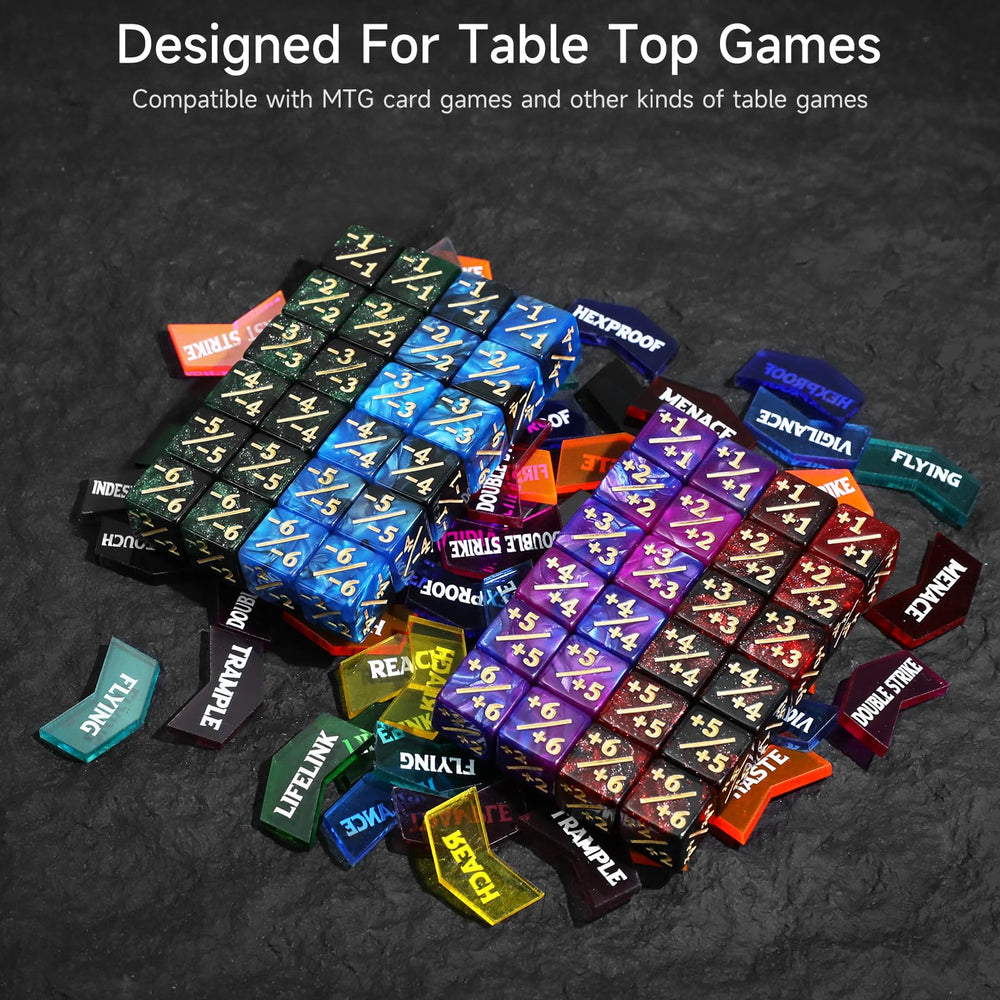 Sixpoints MTG orange +1-6 counter dice for rapid status updates