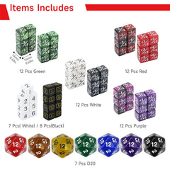 Sixpoints MTG keyword tokens in bright acrylic, easy to spot during complex plays.