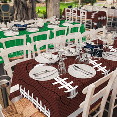 SJJPDYY disposable tablecloth simplifies cleanup after the celebration.