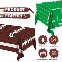 SJJPDYY football party decor backdrop elevates tailgating ambiance.