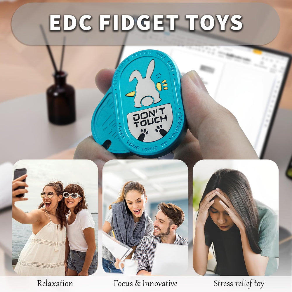 SKEDC Desperate Rabbit Slider blue on table illustrating silent operation