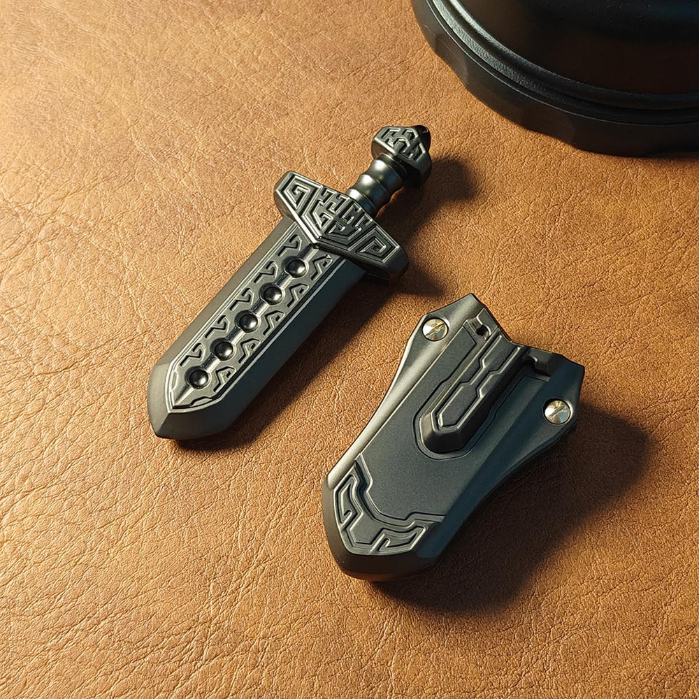 SKEDC Sword Fidget Slider mechanical track with grooved movement