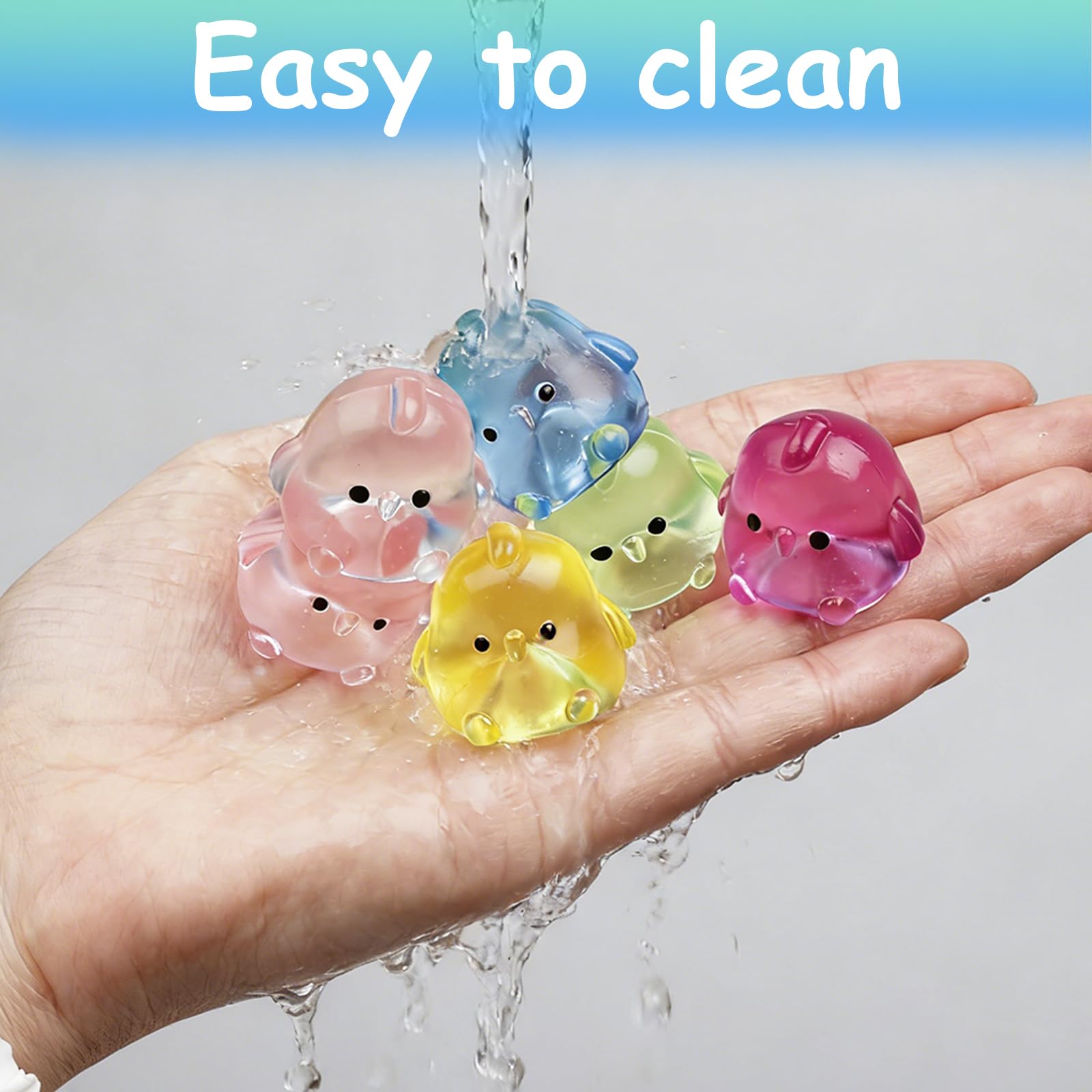Sketsia chick squishy made from durable TPR for long-lasting squeezes.
