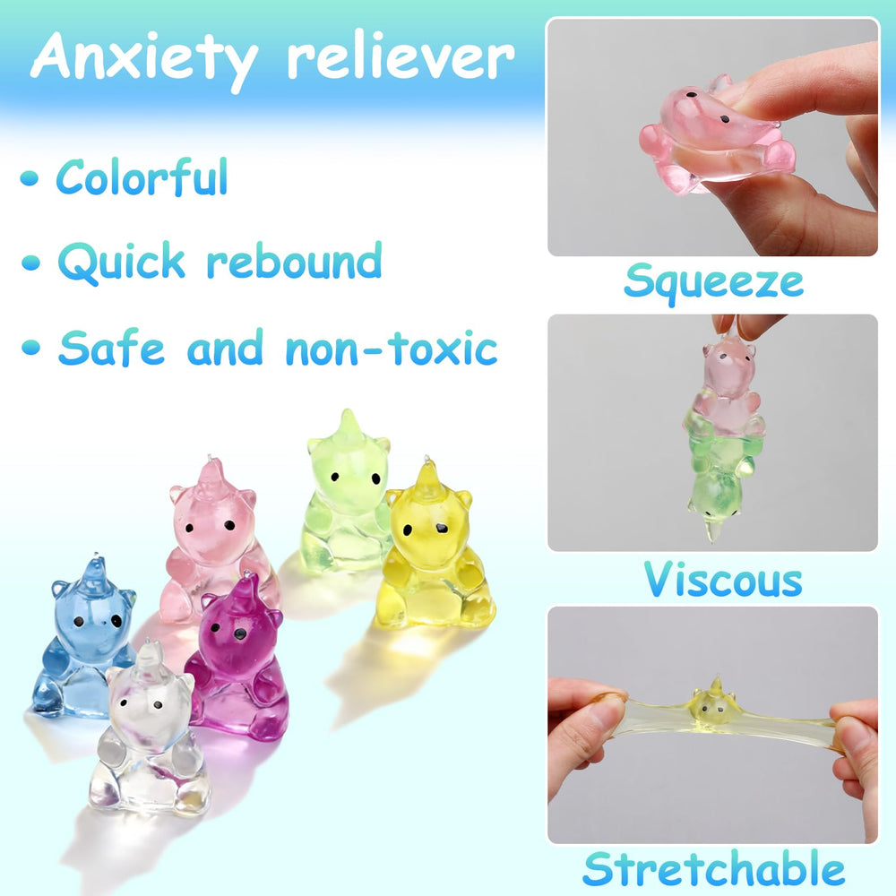 Sketsia squishy toy close-up showing soft rubber texture and gentle squish.