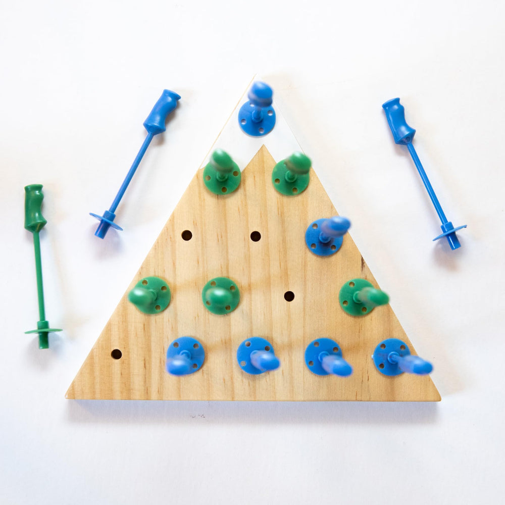 Ski House Games Mountain Jump game board for quick, family-friendly play.