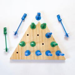 Ski House Games Mountain Jump game board for quick, family-friendly play.