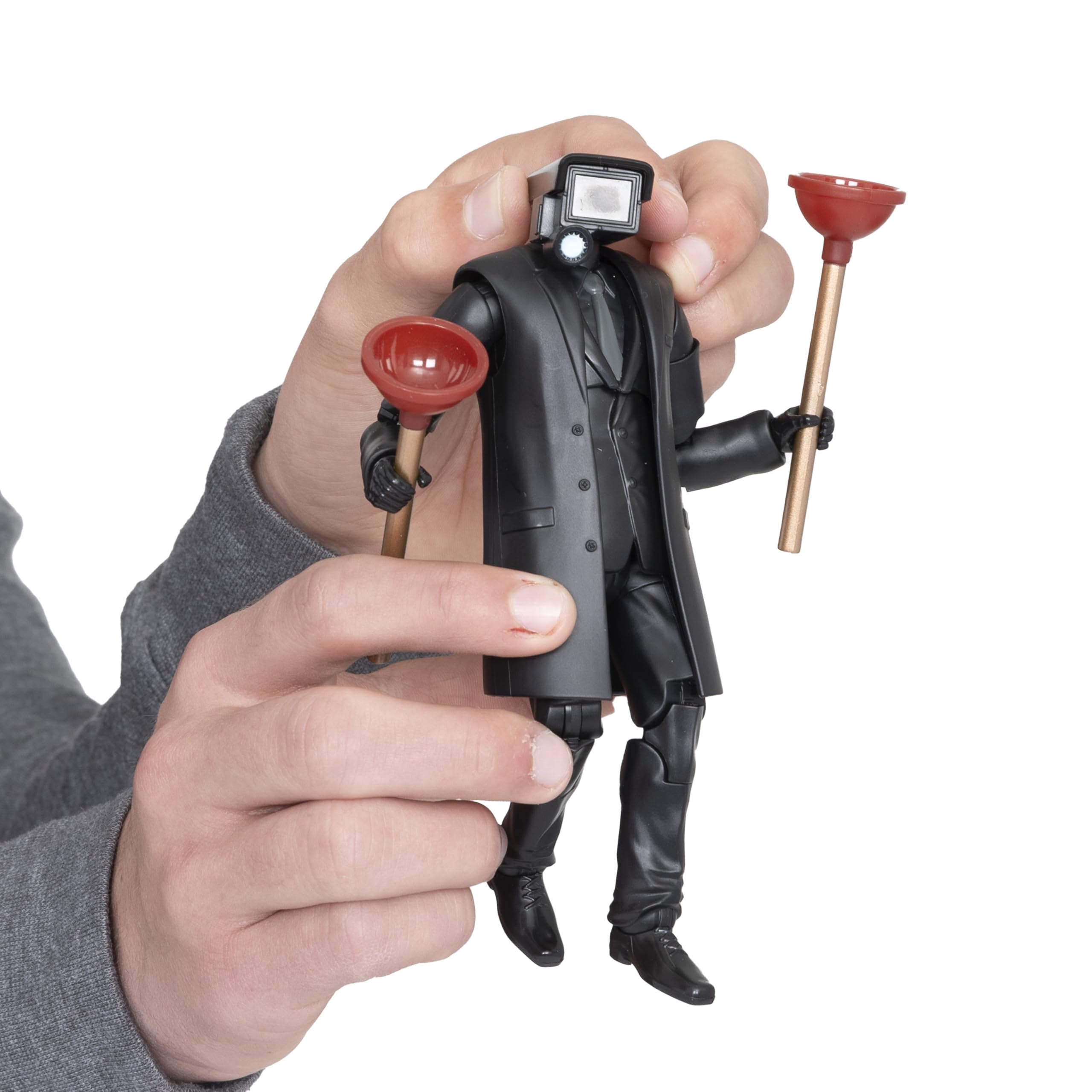 SKIBIDI Toilet collectible figure set enhances your display collection