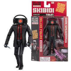 Skibidi Toilet Deluxe 6-inch figure in action pose for dynamic photos