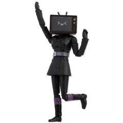 Deluxe TV Woman pose adds dramatic presence on desk or shelf