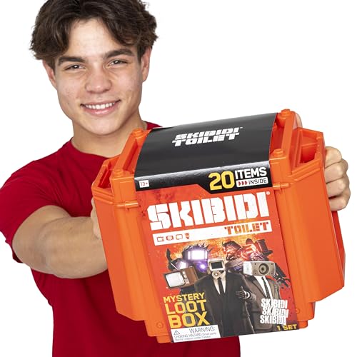 Skibidi Toilet exclusive 10-inch Titan figure, ideal centerpiece for shelves.