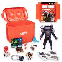 Skibidi Toilet giant mystery loot box, perfect for display and fandom excitement.