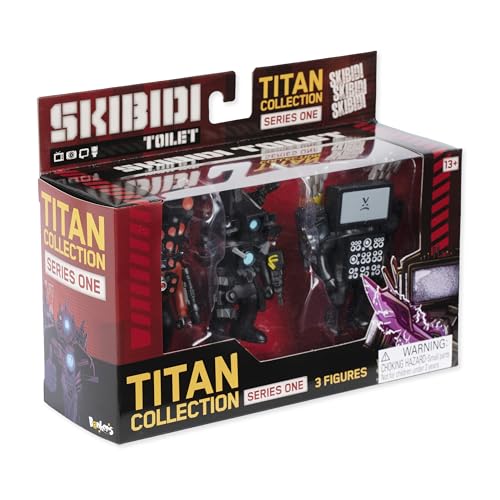 Close-up of Titan figures showing detailed sculpt and vibrant paint