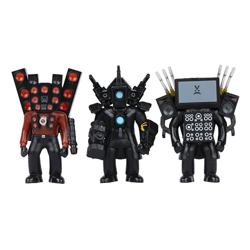 Exclusive Titan figures not available in other Skibidi sets
