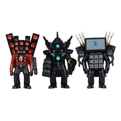 Exclusive Titan figures not available in other Skibidi sets