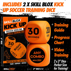 SKILL BLOX Kick Up Dice in park training session